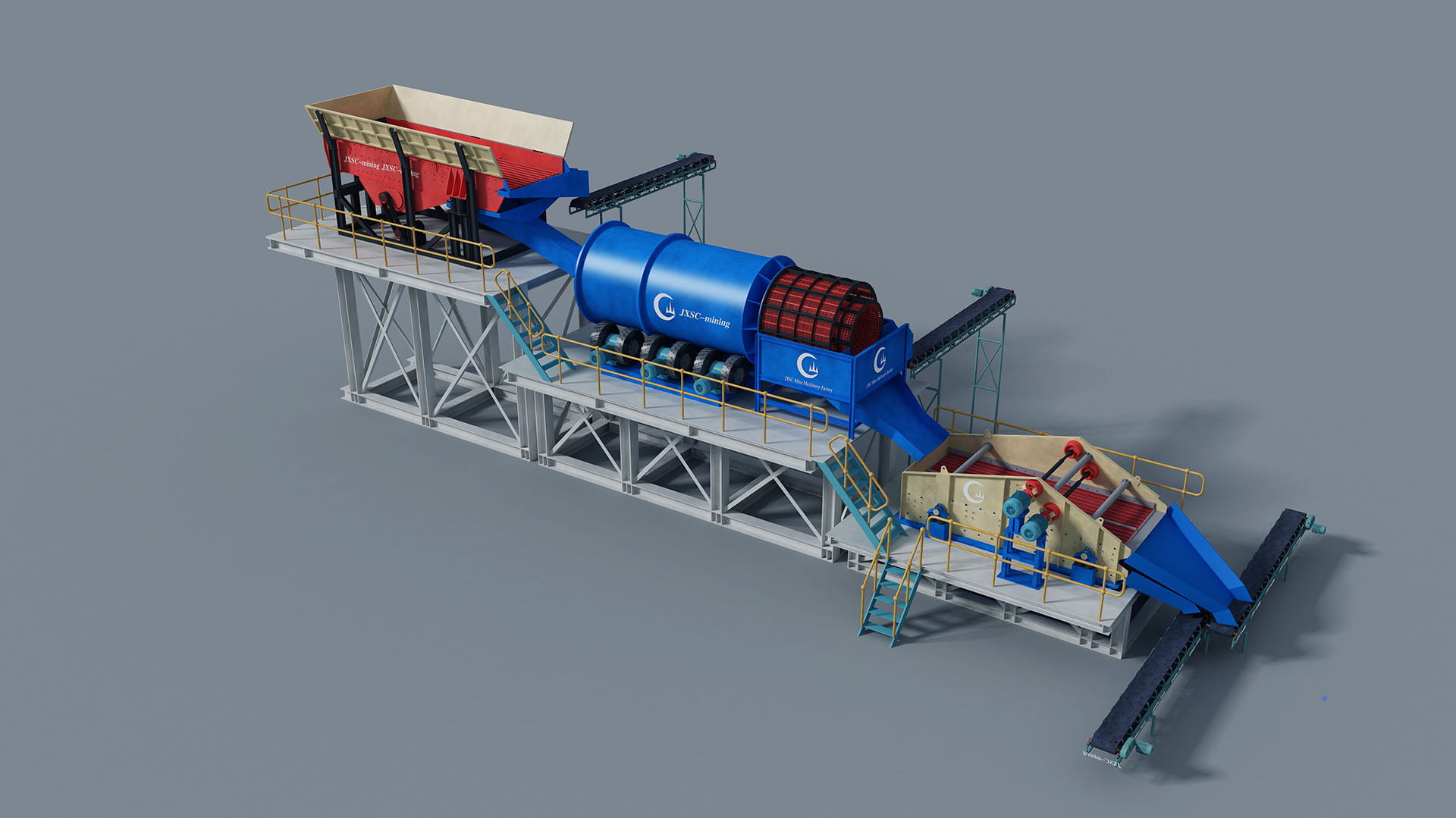 Diamond processing plant