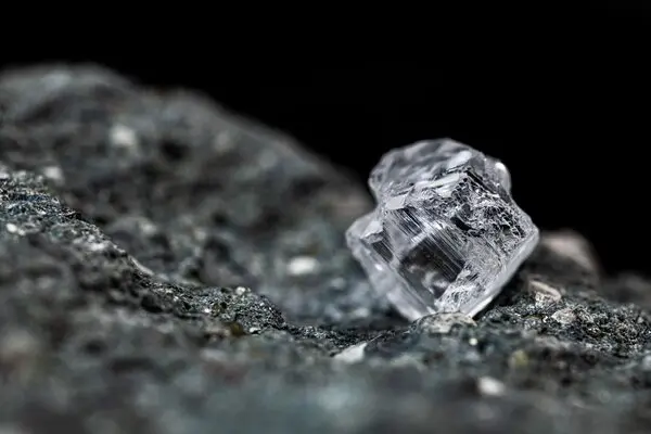 Raw diamonds from Lesotho